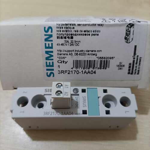议价3RF2170-1AA04西门子固态继电器全新原装现货包邮