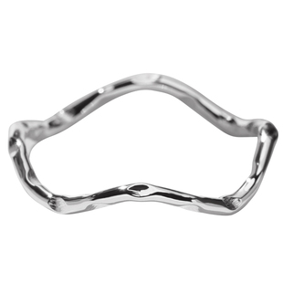 925纯银波浪树枝 食指戒指环 闺蜜女细 个性欧美简约手工原创