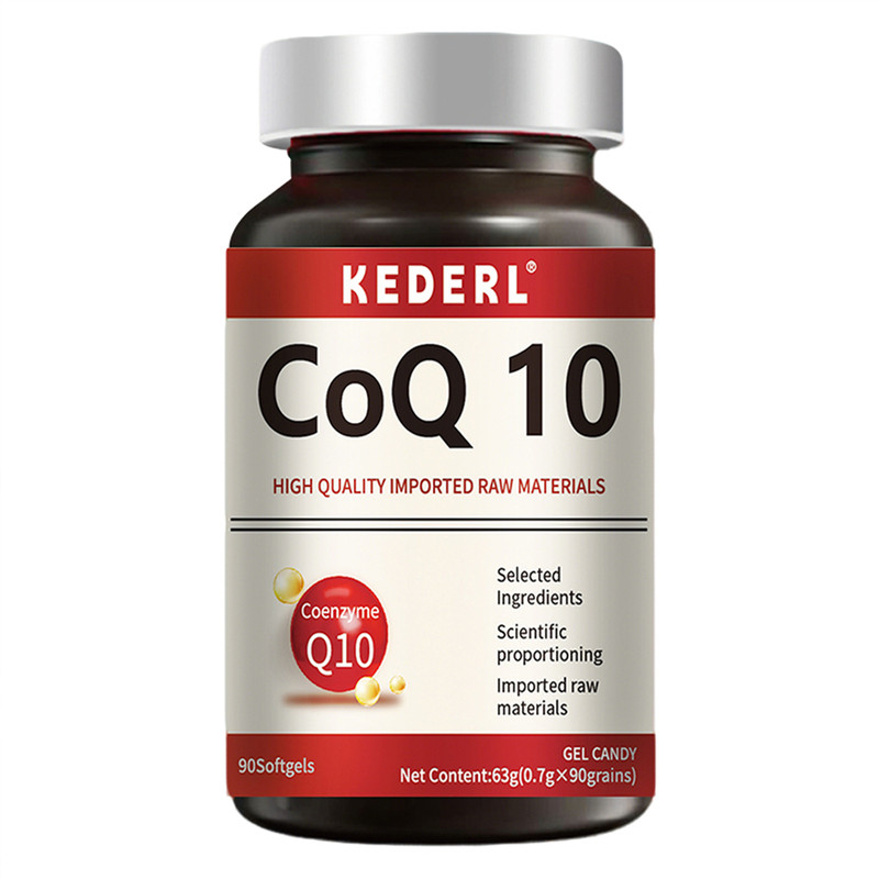 辅酶Q10灵芝软胶囊卵磷脂omega3