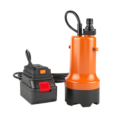 小型锂电直流潜水泵塑料水泵便携式充电抽水泵浇花浇菜耐腐蚀1寸