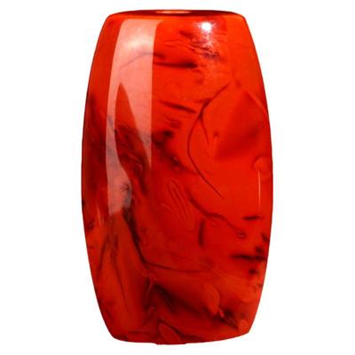 保真瓦西火焰纹南红玛瑙桶珠配饰