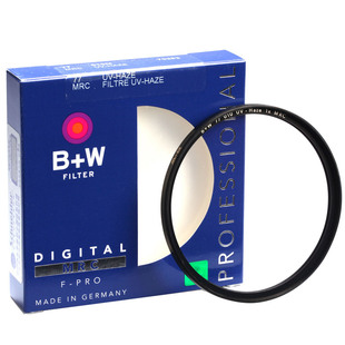 B+W 官方旗舰店 77mm MRC-UV 铜圈 多层镀镆UV镜67/72/82/58