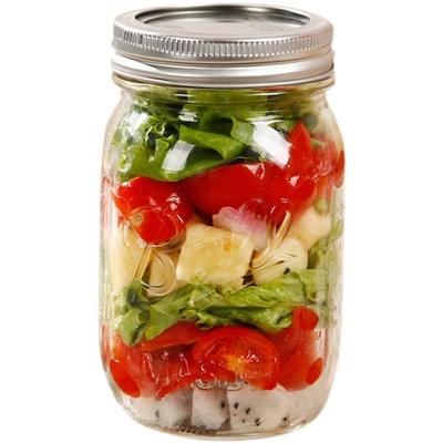 保鲜泡菜杨枝甘露瓶玻璃密封罐