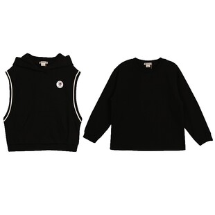 IVY HOUSE常春藤儿童装男女童秋季款 宽松休闲卫衣两件套装亲子装