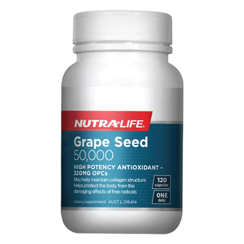 【2瓶】纽乐nutralife新西兰葡萄籽原花青素OPC胶囊抗初老120粒