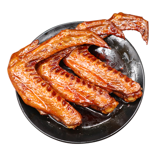 武岗胖子香辣鸭翅鸭肉卤味熟食湖南麻辣休闲美食特色小吃即食零食
