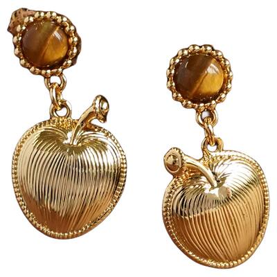 洞天tonetale苹果耳钉