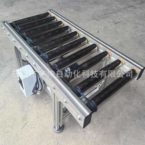 同步带滚筒输送机 包胶驱动滚筒线自动化流水线传送带物流分拣线