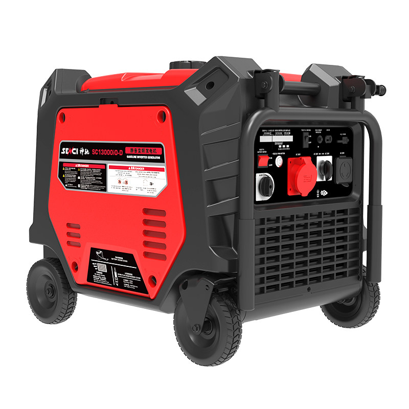 神驰静音变频380V发电机10KW