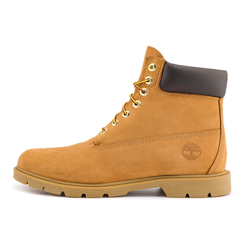 Timberland添柏岚 保暖防水 舒适 短筒 户外靴 男款 小麦色 宽版