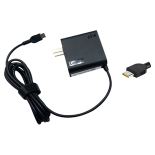 联想原装笔记本typec充电器ThinkPad E480 E485 E580 E585 S2 Yoga 2018/19通用65W正品适配器一体款便携电源