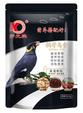 开元鹩哥鸟食饲料八哥含益生菌