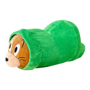 送收纳袋AFGH华纳正版授权猫和老鼠周边水管Jerry抱枕毯空调毯子