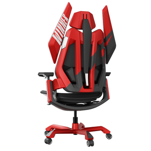 TGIF拓际T0流光红电竞人体工学椅子按摩加热电脑座椅久坐护腰