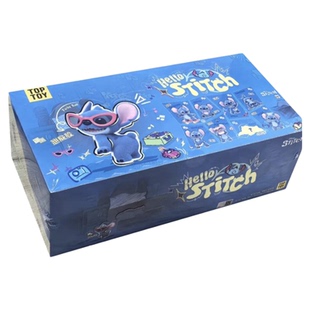 【现货】正版TOPTOY史迪奇盲盒 迪士尼hello系列植绒史迪仔摆件