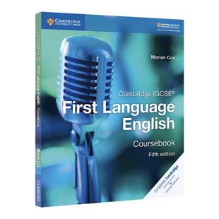 0500/ for the exam until 2026考试Cambridge IGCSE First Language English Fifth edition coursebook 第五版IGCSE英语第一语言