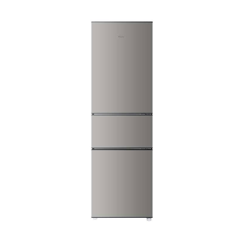 海尔226L三开门家用租房宿舍节能低噪二人家用直冷小冰箱超薄官方