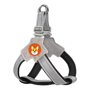 Y型胸背带狗狗牵引绳背心式防护柔软透气不勒脖牵引绳中小型狗链