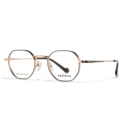 施洛华钛合金眼镜架适合高度近视