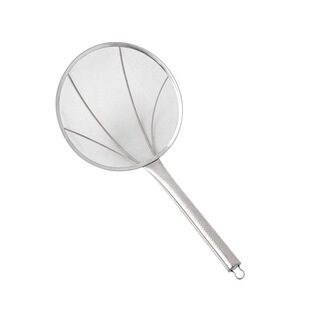 加厚细网漏勺过滤网大号笊篱捞面勺漏网不锈钢捞勺捞篱厨房商用