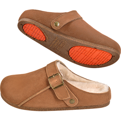 科柔女士新款勃肯冬季外穿棉拖鞋