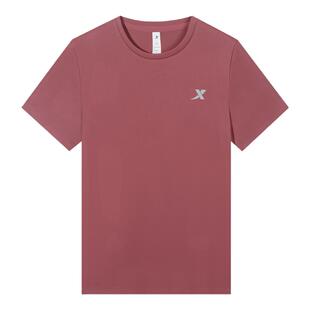 特步短袖T恤女夏季透气冰丝速干衣正品2026新款轻薄休闲运动上衣