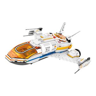 森宝拼装积木科幻航天飞机宇航员组装模型男孩拼插玩具礼物203309