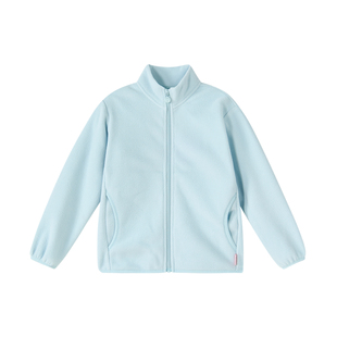 笛莎旗舰店童装女童外套毛绒秋冬季新款中大童宝宝儿童加绒摇粒绒