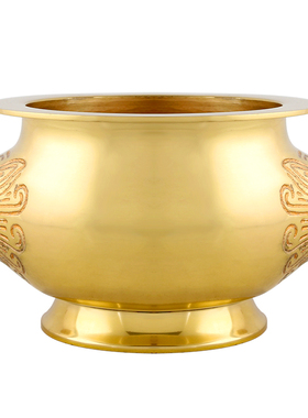 狮头黄铜创意居家祖师供佛香薰炉