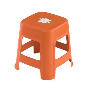 茶花凳子家用塑料凳家用加厚承重强可叠放特厚小板凳换鞋凳矮凳子