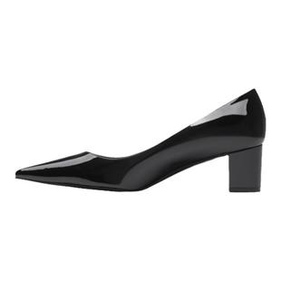 Stuart Weitzman/SW STUART 50 BLOCK PUMP 优雅尖头粗跟高跟鞋