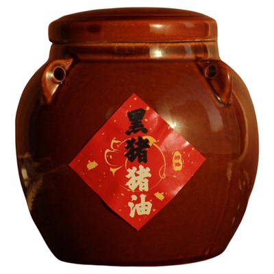 纯黑猪猪油家用食用油非转基因