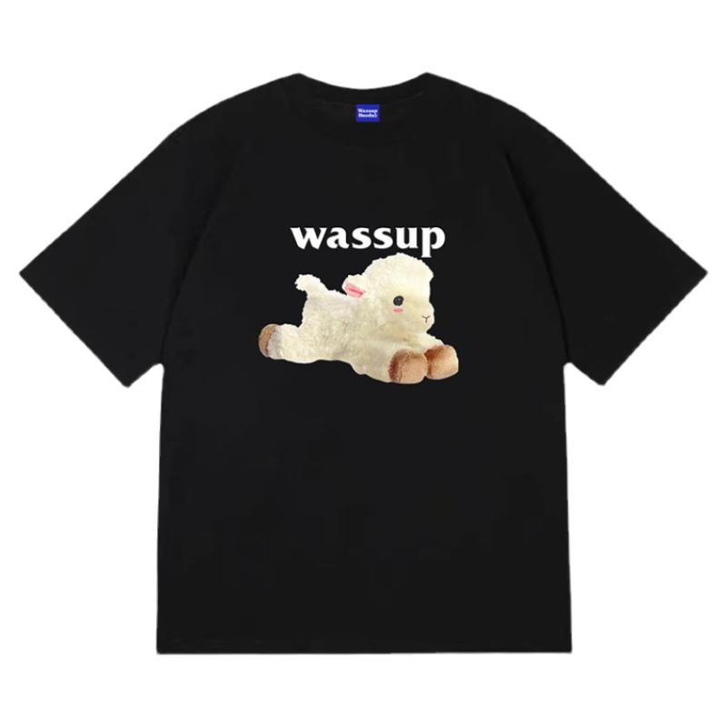 WASSUPHEODS纯棉连帽卫衣外套