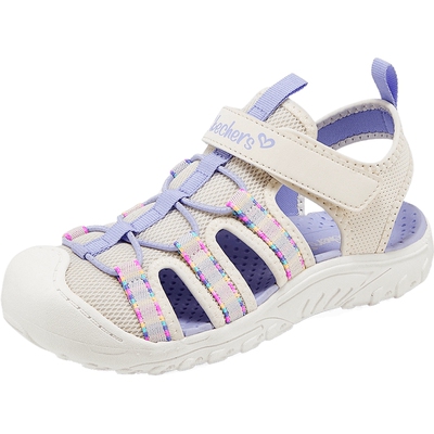 SKECHERS斯凯奇大童GIRLS ATHLEISURE运动凉鞋303353L-OFWT