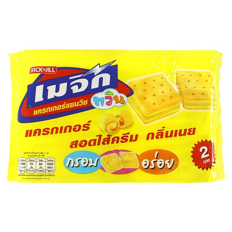 珍珍苏打夹心饼干泰国