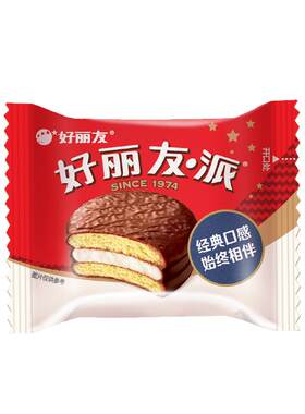 好丽友混合派派夹心巧克力味
