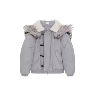 IMMI 设计师品牌25秋冬新品布面毛领