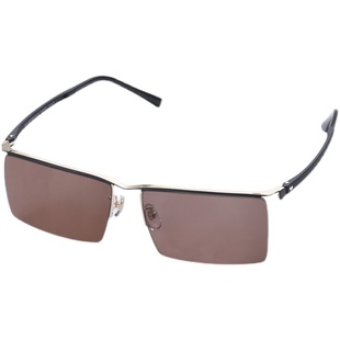 天然水晶石眼镜天然男水晶太阳镜东海老石头眼镜中老年天然养目镜