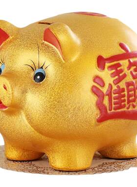 金猪存钱罐2026年新款只进不出