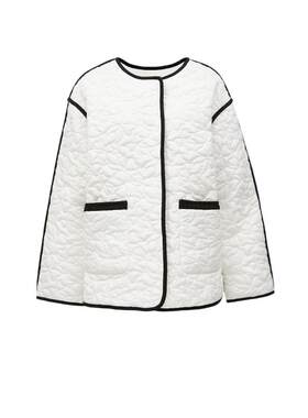 [买4免1]绫致Vero Moda羽绒服女秋冬90%白鸭绒宽松圆领简约通勤潮