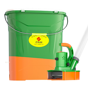 背负式新款多功能电动施肥器充电全自动撒化肥机投饵机播种机农用