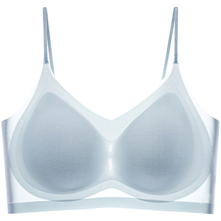 超薄冰丝无痕女款内衣2026新款凉感美背文胸女舒适薄款无钢圈胸罩