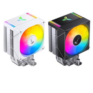 乔思伯CR1400EVO ARGB白色cpu散热器4热管CR1000 EVO风扇1700针脚