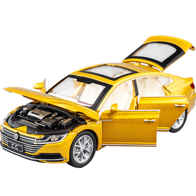 新CC汽车玩具车132仿真大众合金