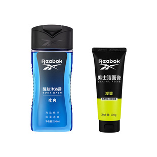 Reebok/锐步沐浴露男士香氛洗发水洁面二合一持久留香男士沐浴露