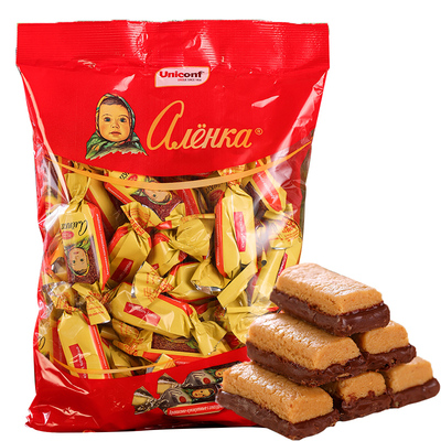 俄罗斯进口糖果酥糖芝麻