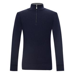 [零束缚]可机洗乔顿时尚拉链领羊毛衫男士毛衣男款秋冬舒适针织衫