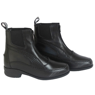 头层牛皮骑马靴马术短靴骑马靴牛皮马靴炭纤维马术靴男骑马装备