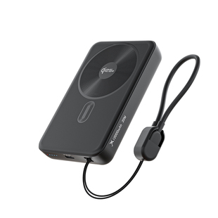 爵位 Qi25W磁吸无线充电宝3C认证可上飞机自带线大容量便携移动电源适用苹果Apple iPhone17Promax/16/小米