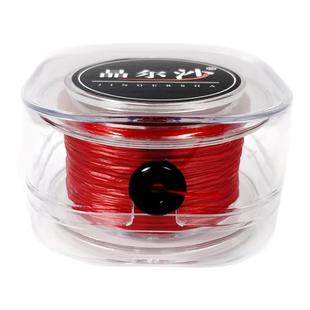 手串弹力绳文玩水晶珍珠穿珠子diy材料扁丝耐磨皮筋手链绳串珠线